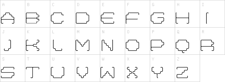 Uppercase characters