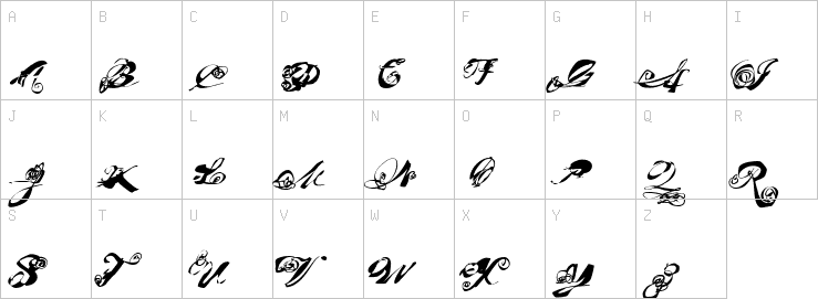 Uppercase characters