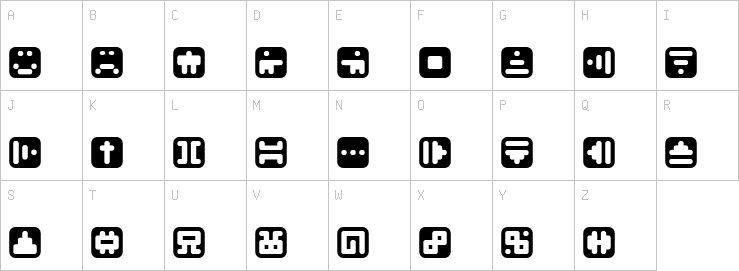 Uppercase characters