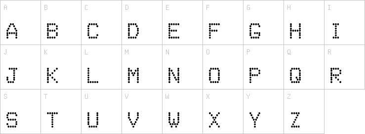 Uppercase characters