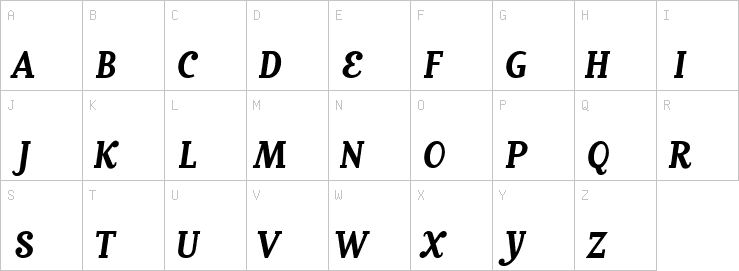 Uppercase characters