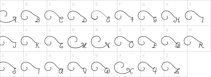 Uppercase characters