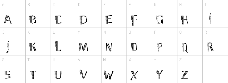 Uppercase characters