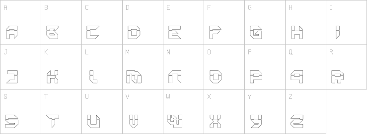 Uppercase characters