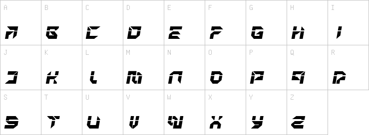 Uppercase characters