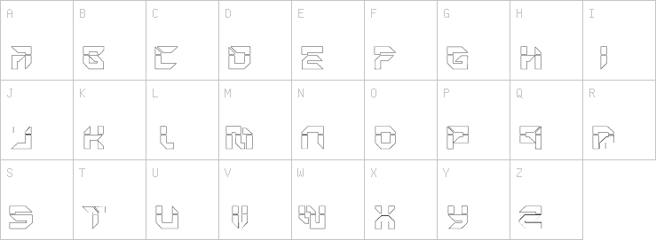 Uppercase characters