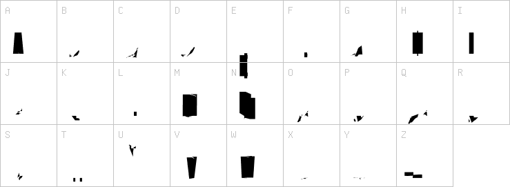 Uppercase characters