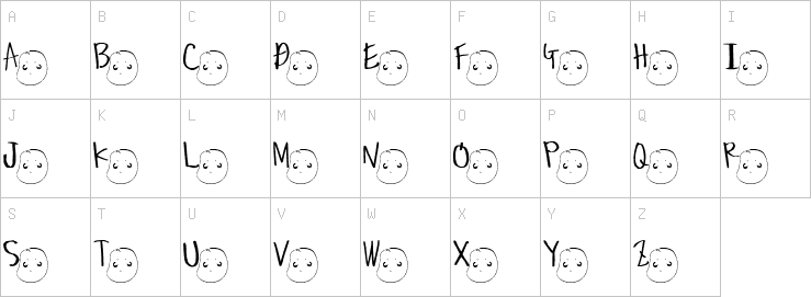 Uppercase characters