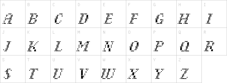 Uppercase characters