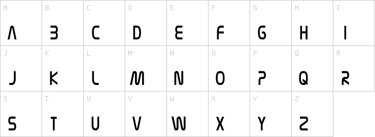 Uppercase characters