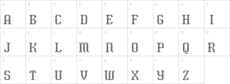 Uppercase characters