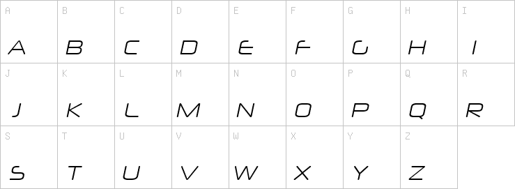 Uppercase characters