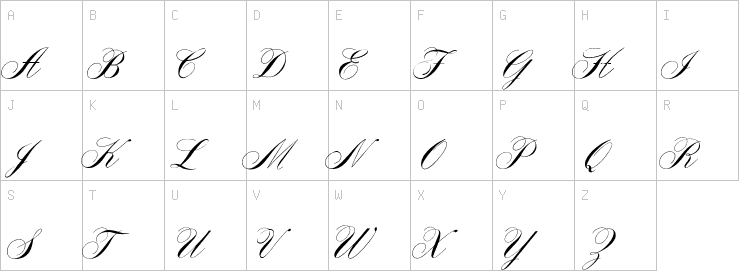 Uppercase characters