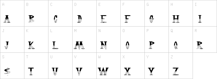 Uppercase characters