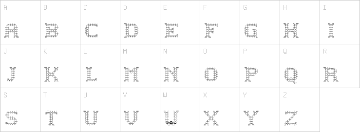 Uppercase characters