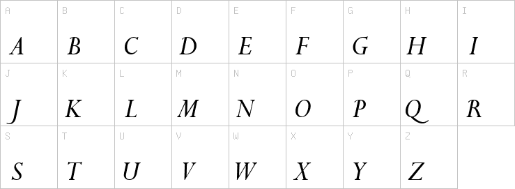 Uppercase characters