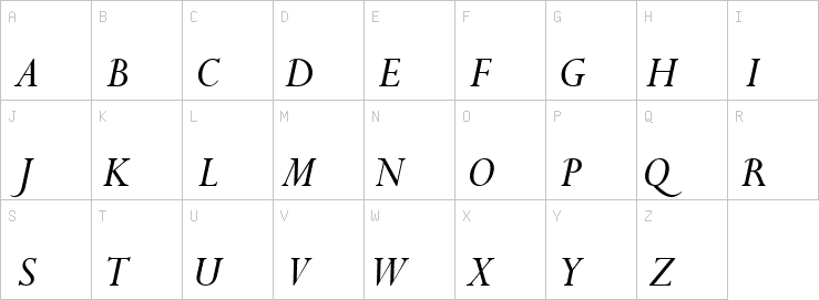 Uppercase characters