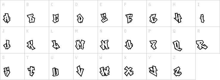 Uppercase characters