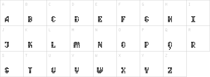 Uppercase characters