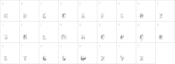 Uppercase characters