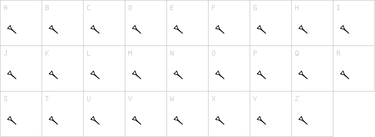 Uppercase characters