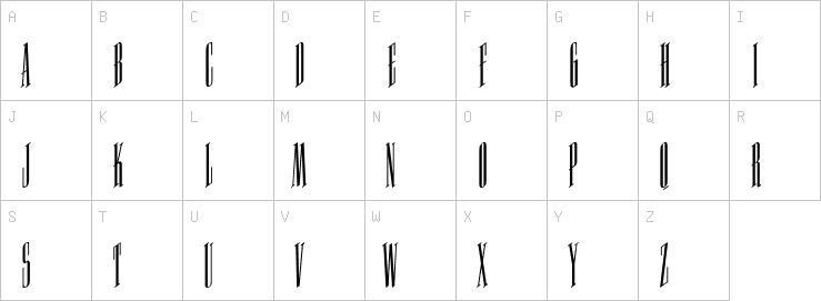 Uppercase characters