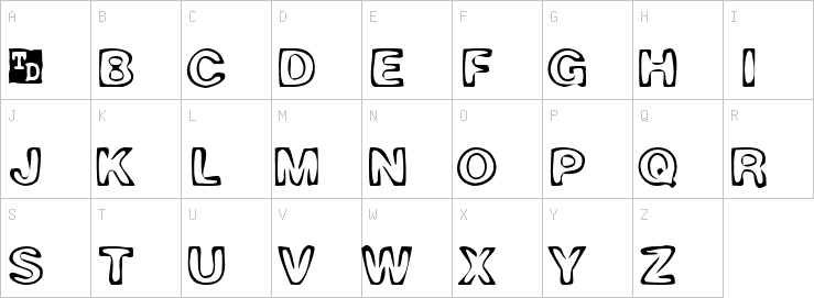 Uppercase characters