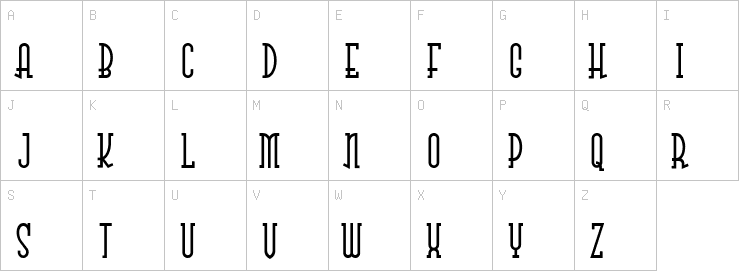 Uppercase characters