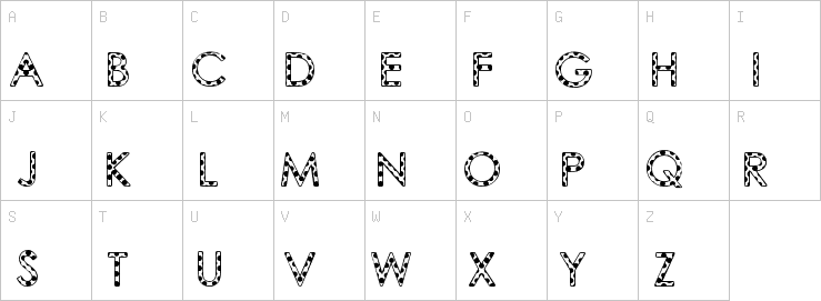 Uppercase characters