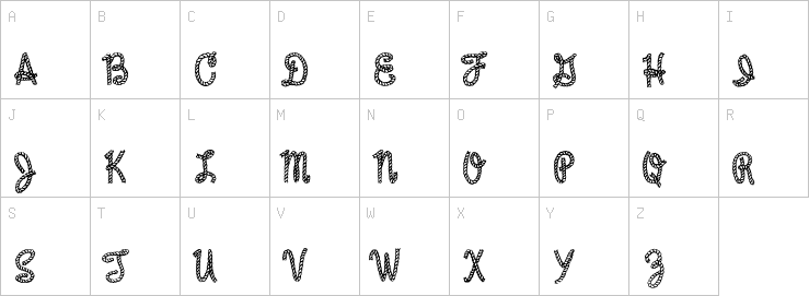 Uppercase characters