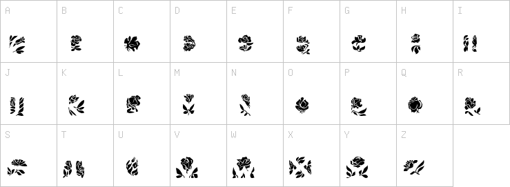 Uppercase characters