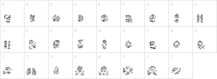 Uppercase characters