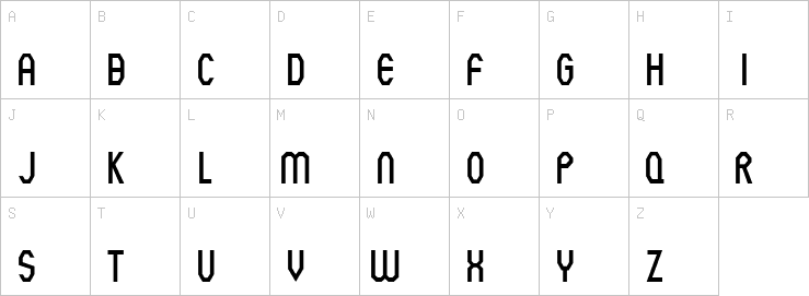 Uppercase characters