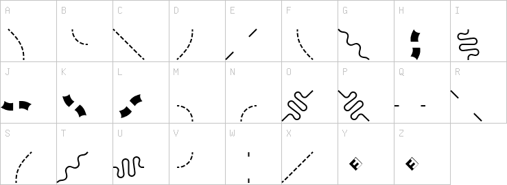 Uppercase characters