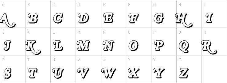 Uppercase characters