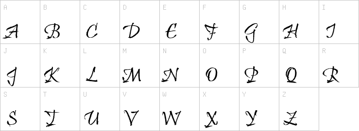 Uppercase characters