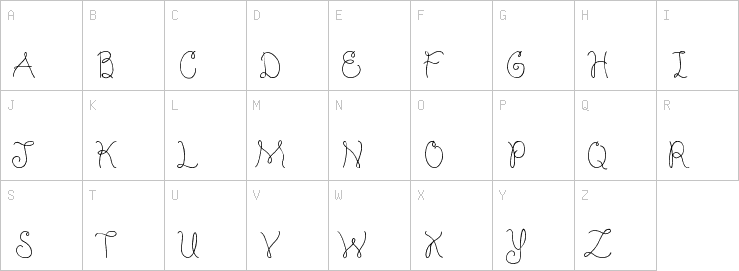 Uppercase characters