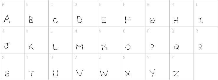 Uppercase characters