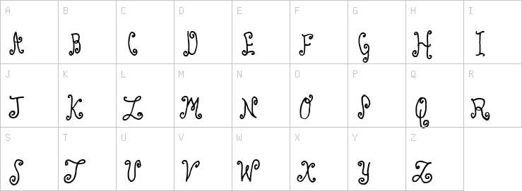 Uppercase characters