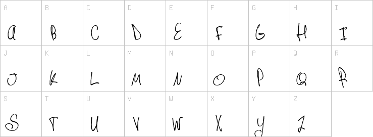 Uppercase characters