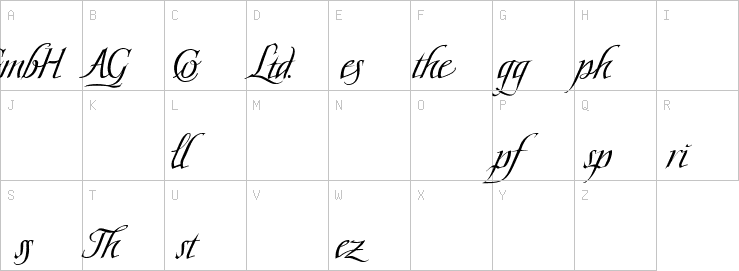 Uppercase characters