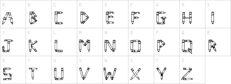 Uppercase characters