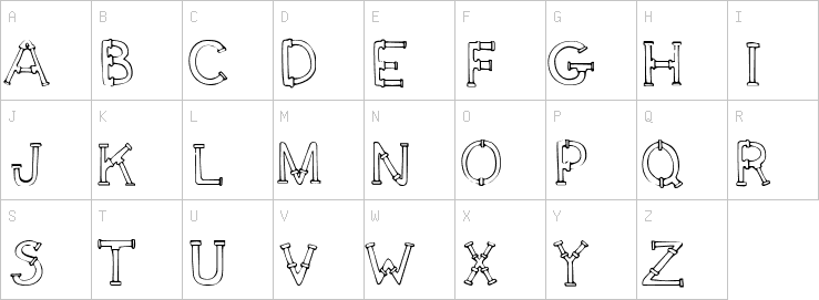 Uppercase characters