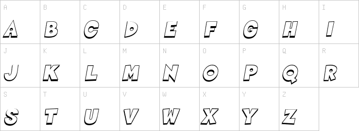 Uppercase characters