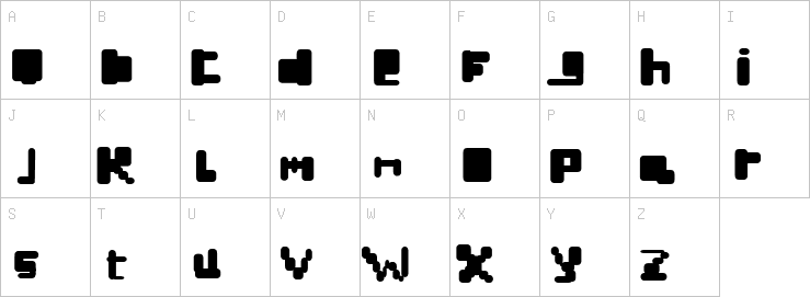 Uppercase characters