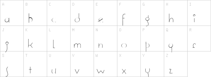 Uppercase characters