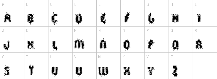 Uppercase characters