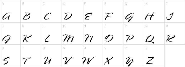 Uppercase characters