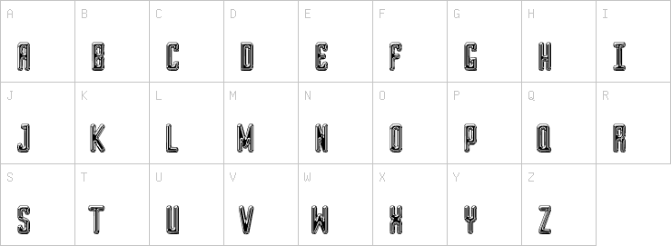 Uppercase characters