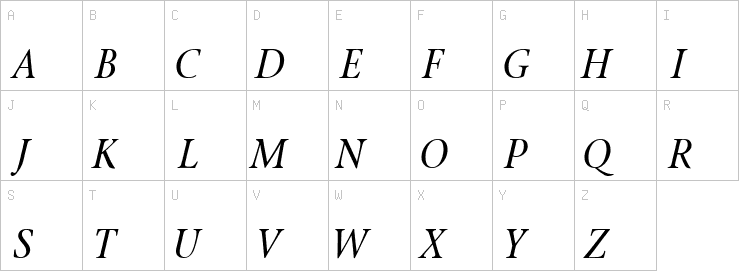 Uppercase characters